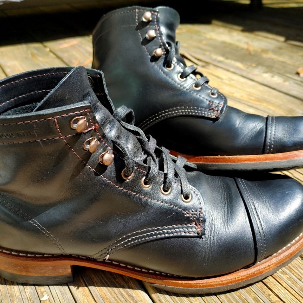 WOLVERINE 1000 MILE CAP-TOE CLASSIC BOOT